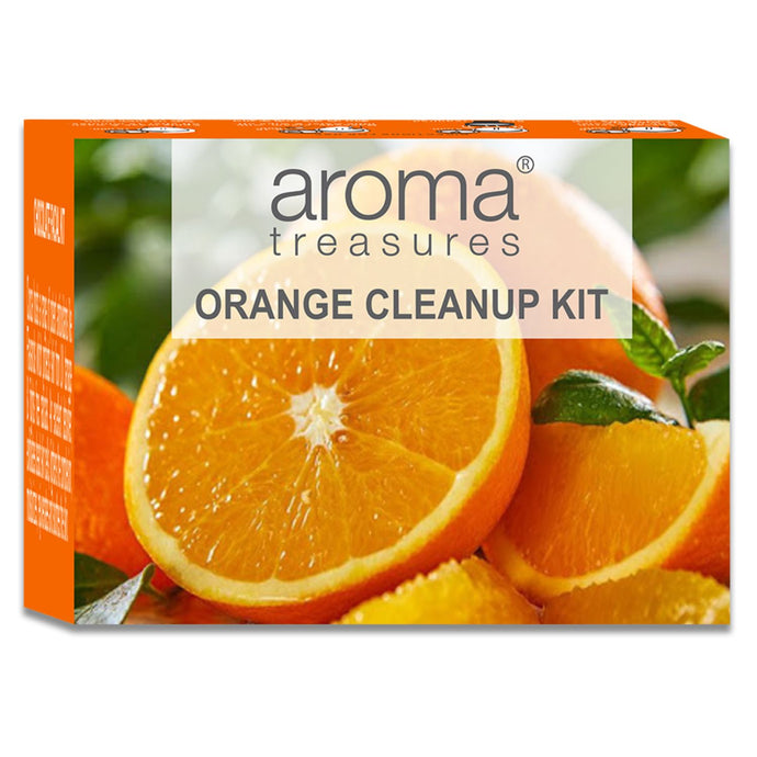 Aroma Treasures Orange Cleanup Kit - For All Skin Type - Aroma Treasures.com