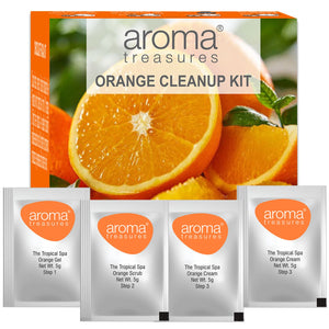 Aroma Treasures Orange Cleanup Kit - For All Skin Type - Aroma Treasures.com
