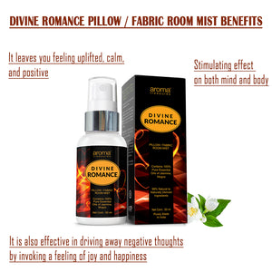Aroma Treasures Divine Romance Pillow / Fabric Room Mist (50ml) - Aroma Treasures.com